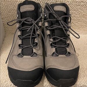 Red Wing Shoes Men's Gray and Black Boots